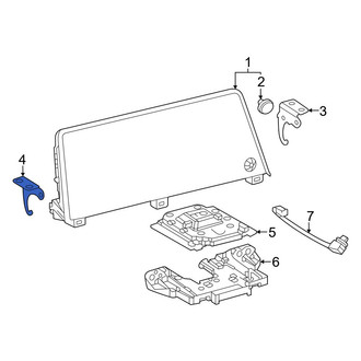 Toyota OE - Left GPS Navigation System Bracket