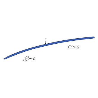 Toyota OE - Left Roof Drip Molding