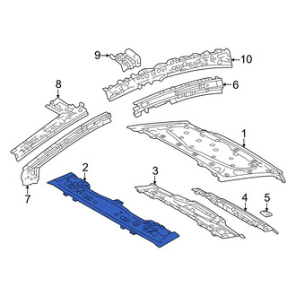 Toyota OE - Front Roof Header Panel
