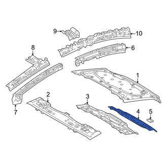 Toyota OE - Rear Roof Header Panel