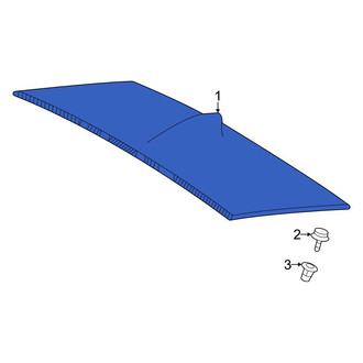 Toyota OE - Rear Roof Molding