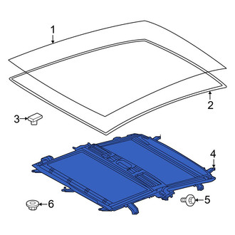 Toyota OE - Sunroof Frame
