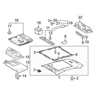 Toyota OE - Headliner Insulator