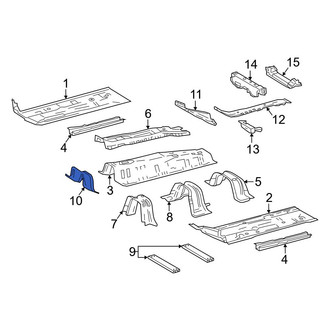 Toyota OE - Firewall