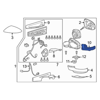 Toyota OE - Front Right Turn Signal Light Assembly