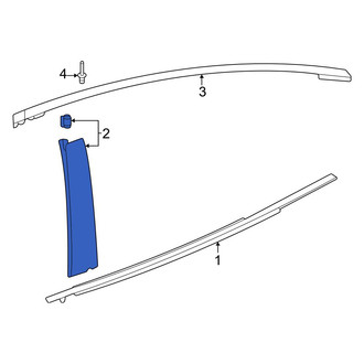 Toyota OE - Front Left Door Applique