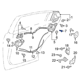 Toyota OE - Door Latch Screw