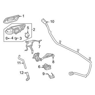 Toyota OE - Quarter Panel - Electrical Components (Charging Port)