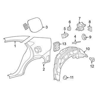 Toyota OE - Quarter Panel & Components