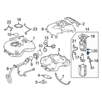 Toyota OE - Fuel Injection Pressure Regulator