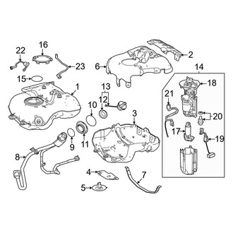 Toyota OE - Fuel System Components