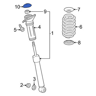 Toyota OE - Suspension Shock Absorber Mount Cap