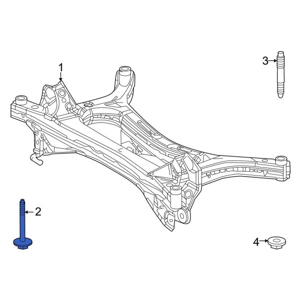 Suspension Crossmember Bolt