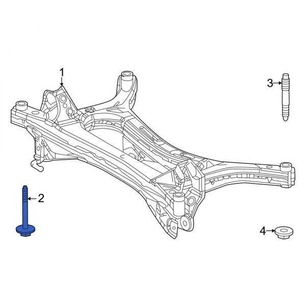 Suspension Crossmember Bolt