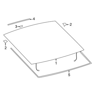 Toyota OE - Lift Gate - Glass
