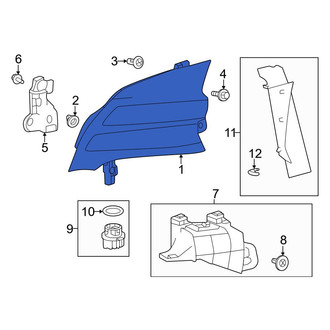 Toyota OE - Rear Right Tail Light Assembly