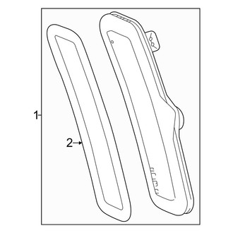 Toyota OE - Rear Lamps - Side Marker Lamps