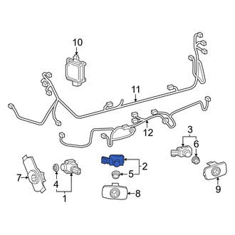 Toyota OE - Rear Outer Parking Aid Sensor