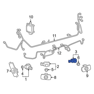 Toyota OE - Front Center Parking Aid Sensor