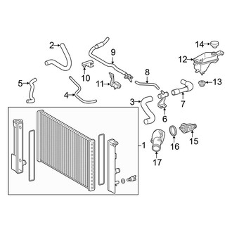 Toyota OE - Cooling - Radiator & Components