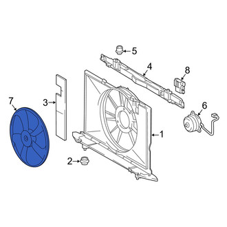 Toyota OE - Engine Cooling Fan Blade