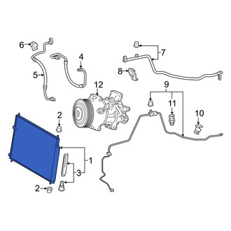 Toyota OE - A/C Condenser