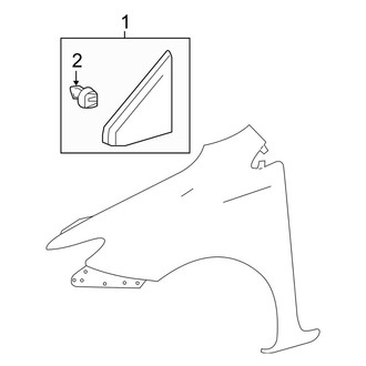 Toyota OE - Fender - Exterior Trim