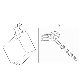 Toyota OE - Electrical - Tire Pressure Monitor Components