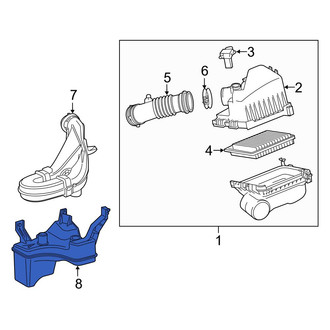 Toyota OE - Engine Air Intake Resonator