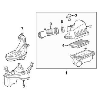 Toyota OE - Engine / Transaxle - Air Intake