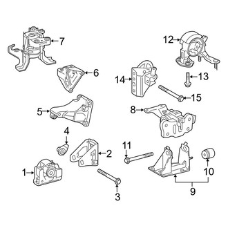 Toyota OE - Engine / Transaxle - Engine & Transmission Mounting