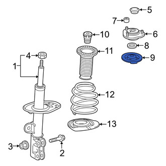 Toyota OE - Front Upper Coil Spring Insulator