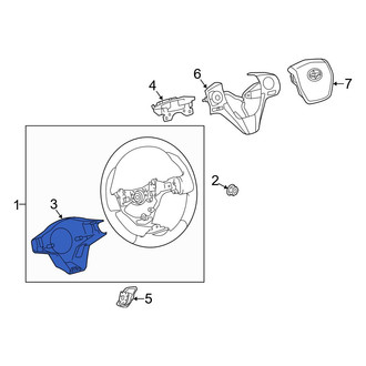 Toyota OE - Steering Wheel Back Cover