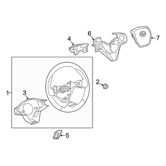 Toyota OE - Steering Wheel & Trim