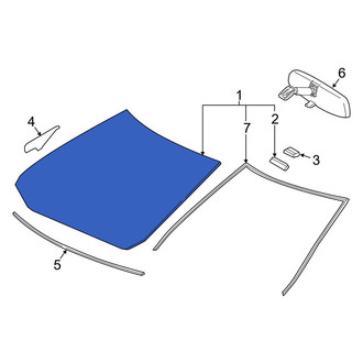 Toyota OE - Front Windshield