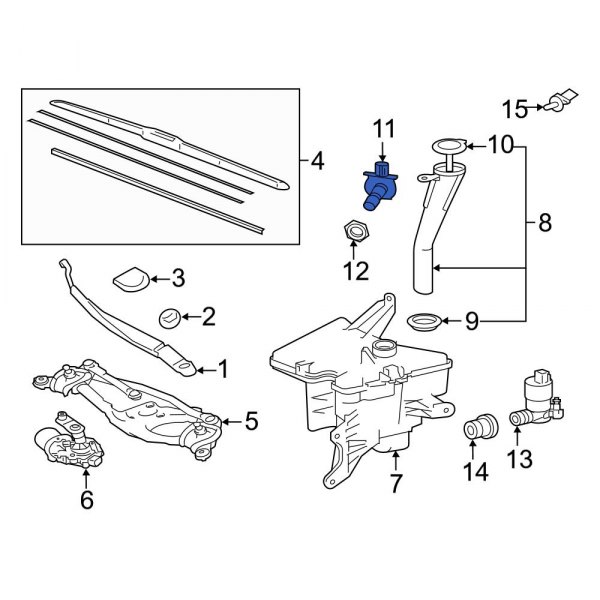 Washer Fluid Level Sensor