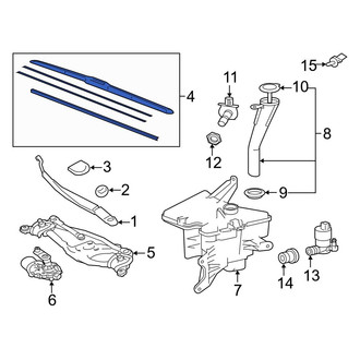 Toyota OE - Front Right Wiper Blade