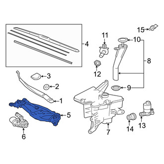 Toyota OE - Wiper Linkage