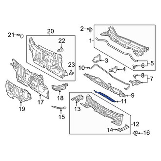 Toyota OE - Cowl Insulator