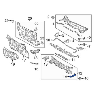 Toyota OE - Left Cowl Side Panel