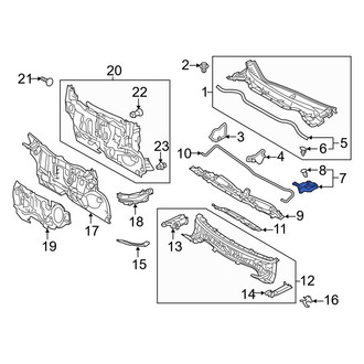 Toyota OE - Left Cowl Cover Insulator