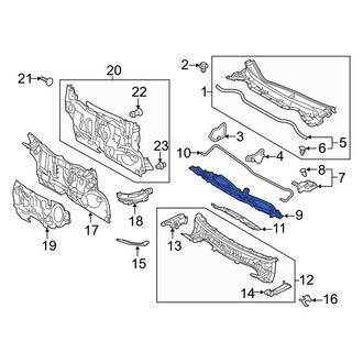 Toyota OE - Front Upper Cowl Panel
