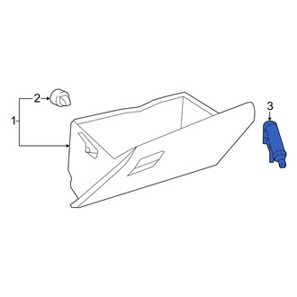 Toyota OE - Glove Box Support