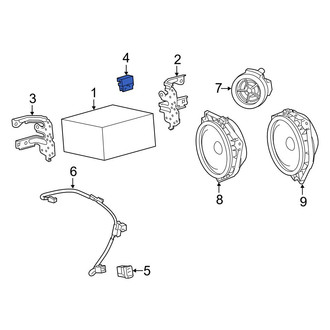Toyota OE - Navigation Microphone