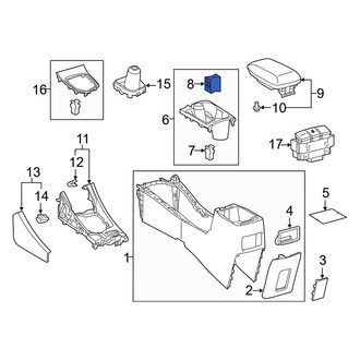 Toyota OE - Console Cup Holder