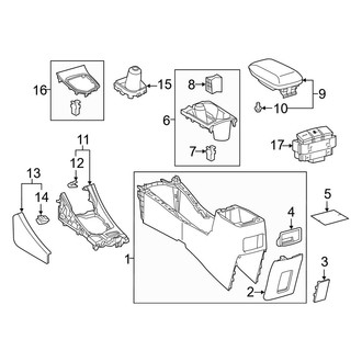 Toyota OE - Center Console