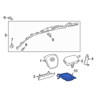 Toyota OE - Front Right Lower Seat Air Bag