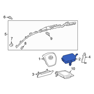 Toyota OE - Upper Instrument Panel Air Bag