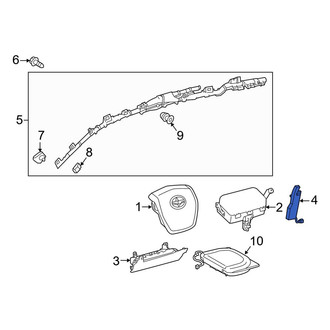 Toyota OE - Front Left Upper Seat Air Bag