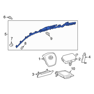 Toyota OE - Left Curtain Air Bag